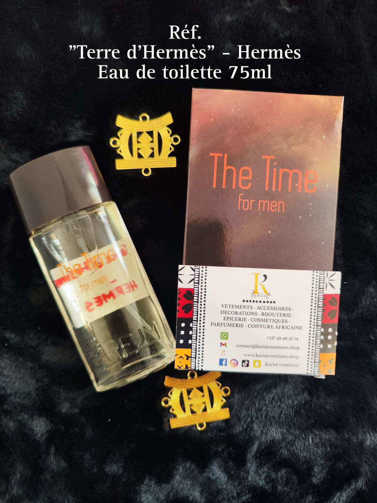 THE TIME 75ML - "Terre d'Hermès - H."