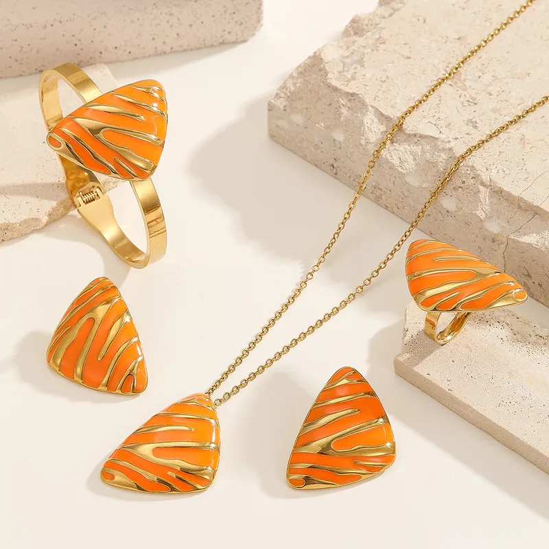 Orange - parure