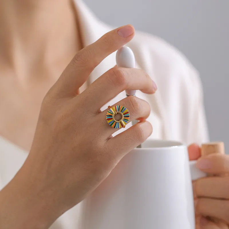 Bague acier inoxydable