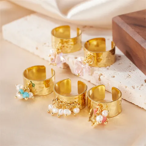 Bague jeux de perle