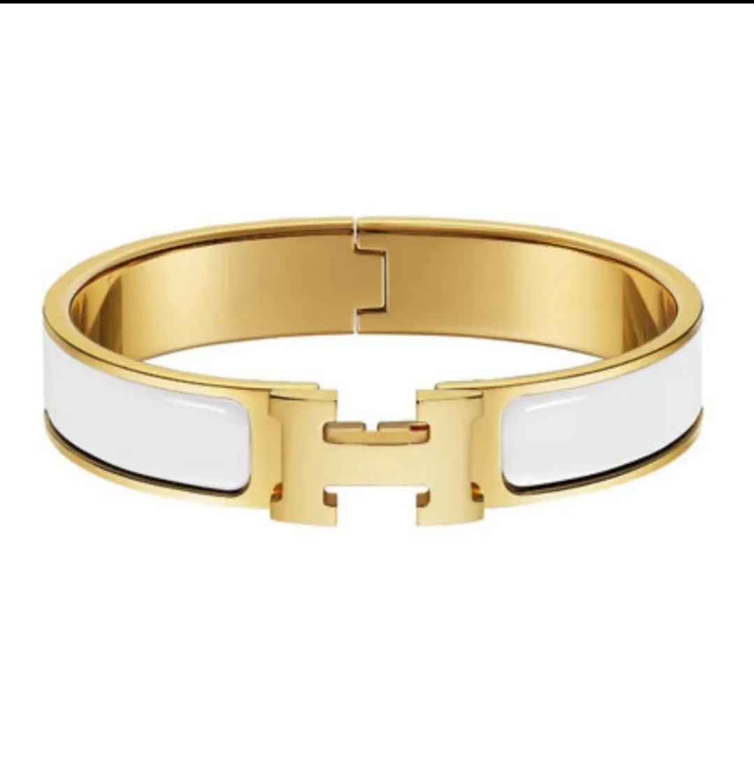 H dupe Hermes / jonc acier inoxydable