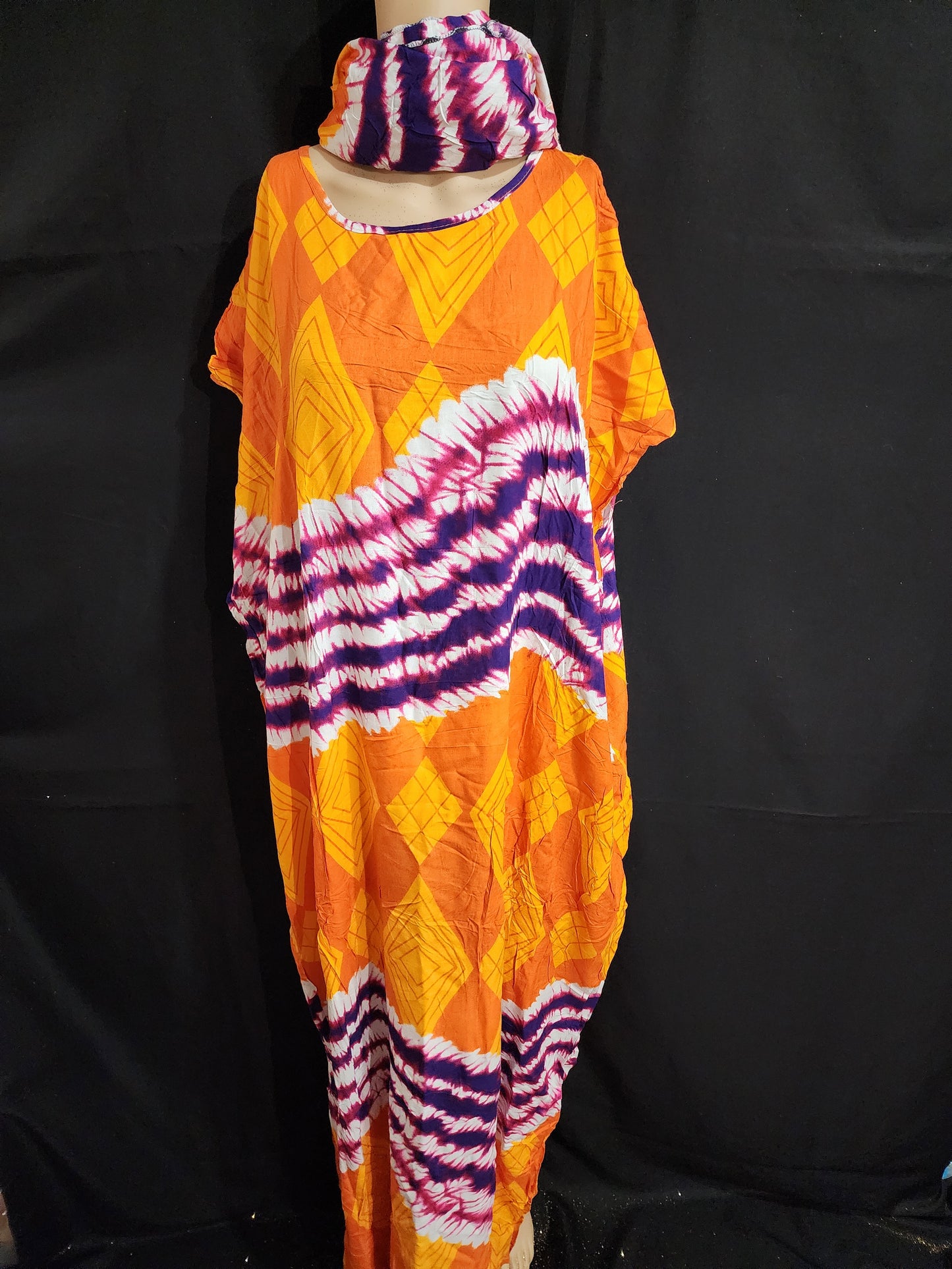 Boubou + Foulard coton