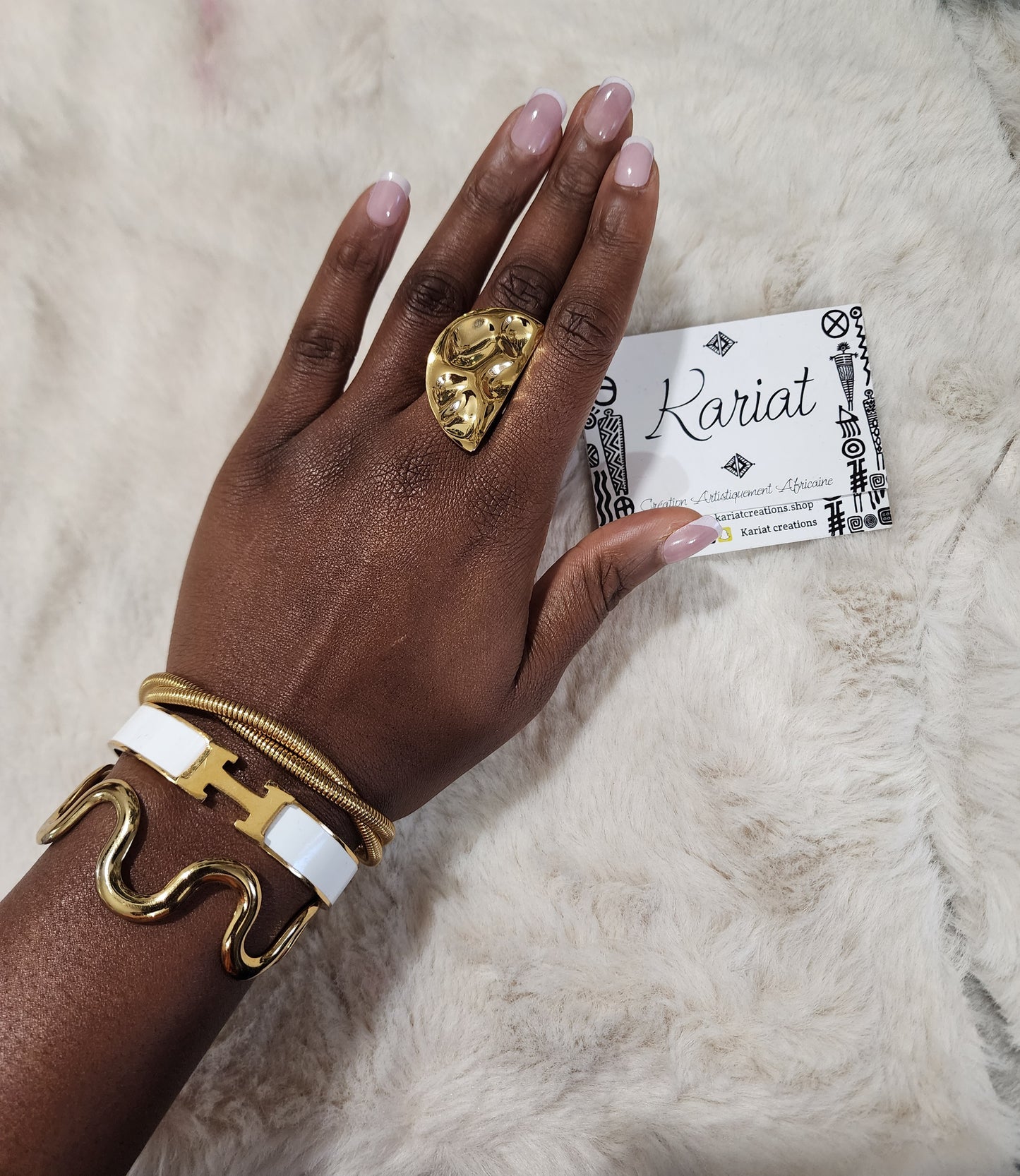 Half moon/ Bague XL