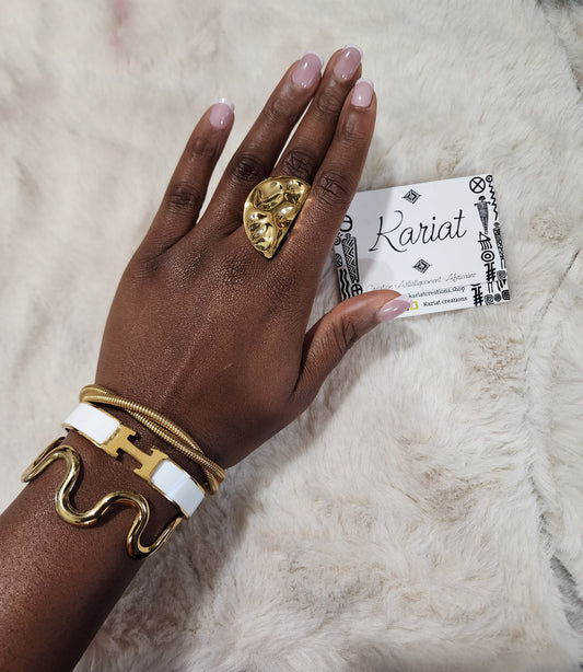 Half moon/ Bague XL