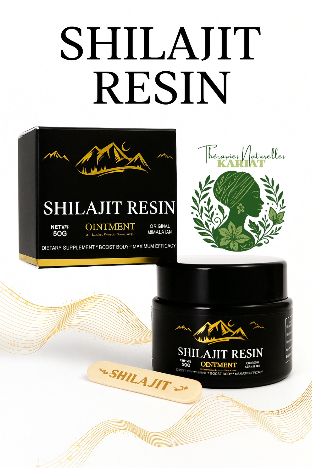 Résine de SHILAJIT PURE 50G
