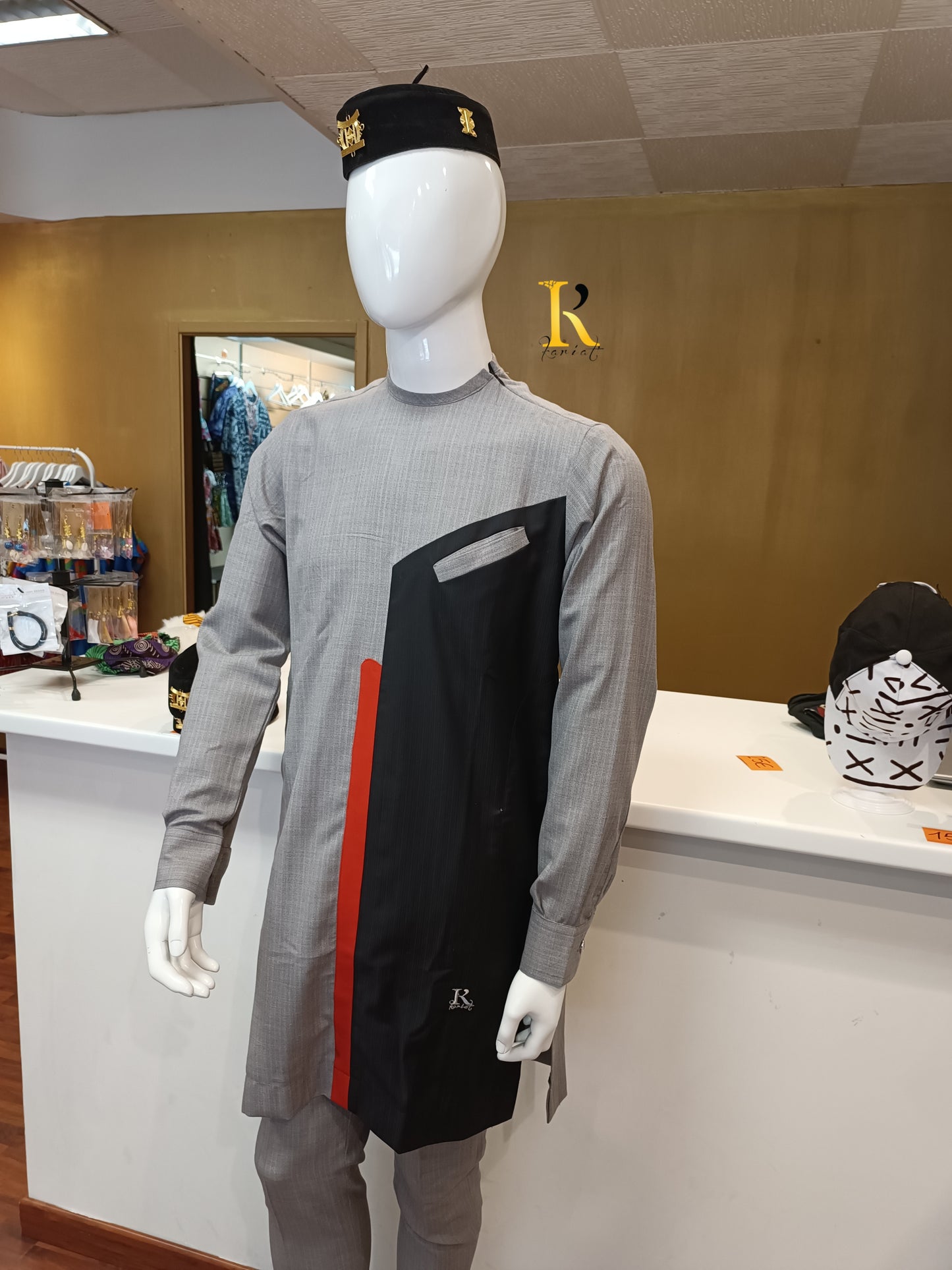 Ensemble ALADJI Gris
