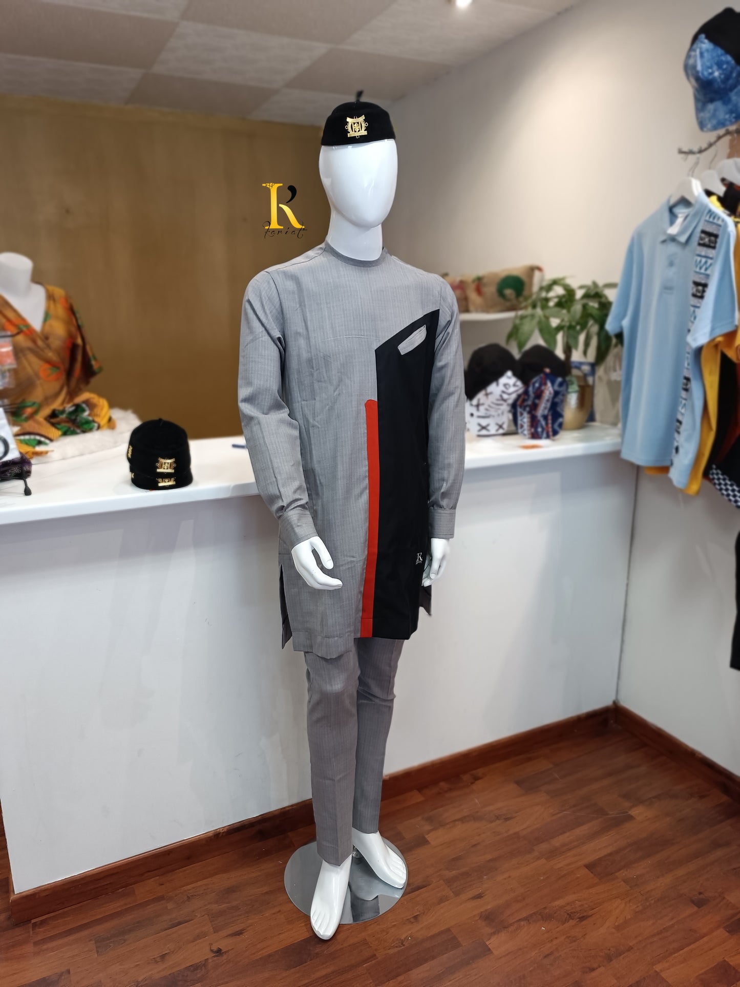 Ensemble ALADJI Gris