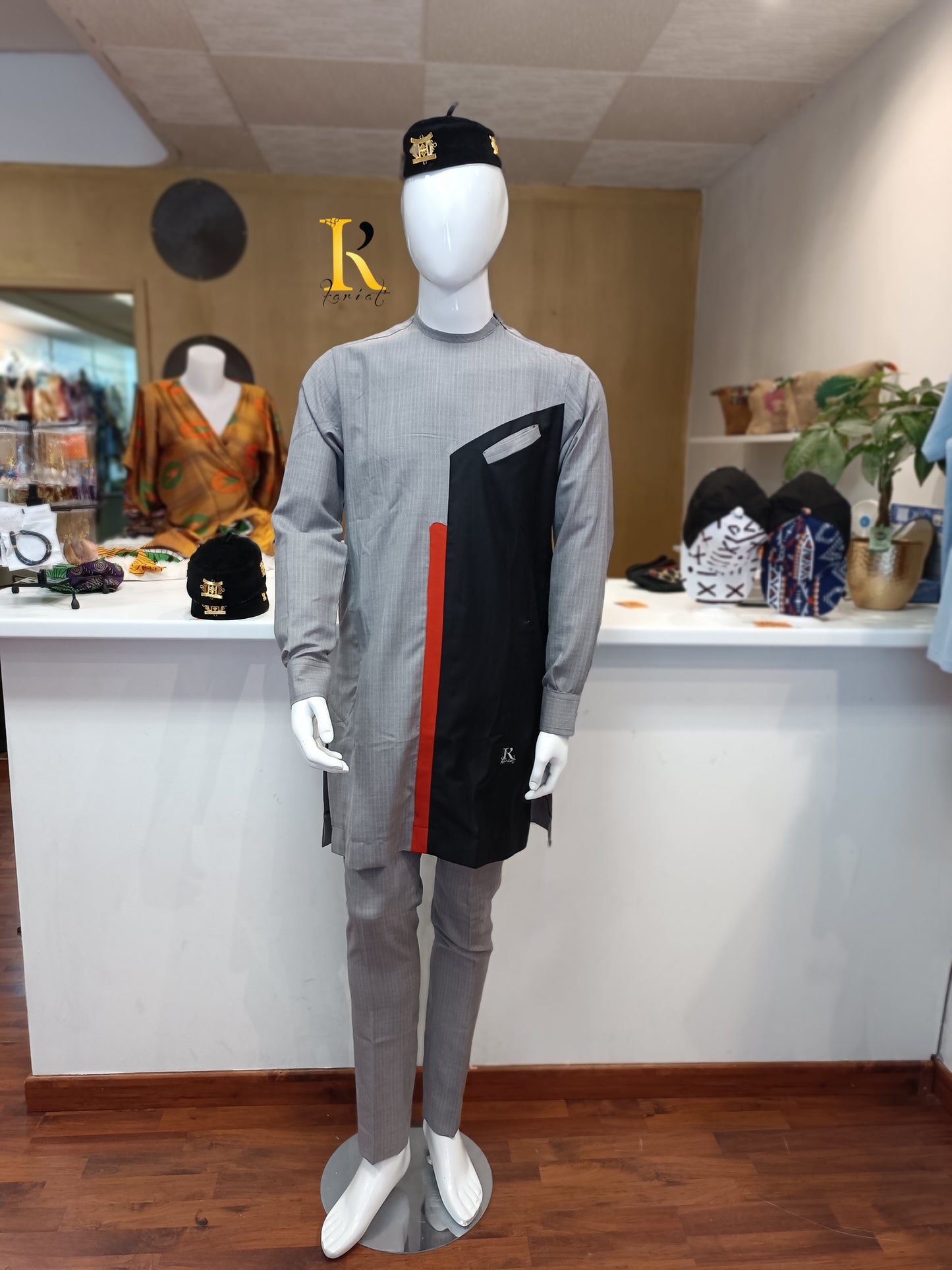 Ensemble ALADJI Gris