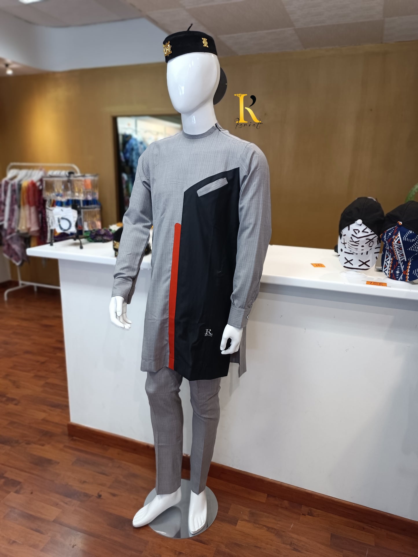 Ensemble ALADJI Gris