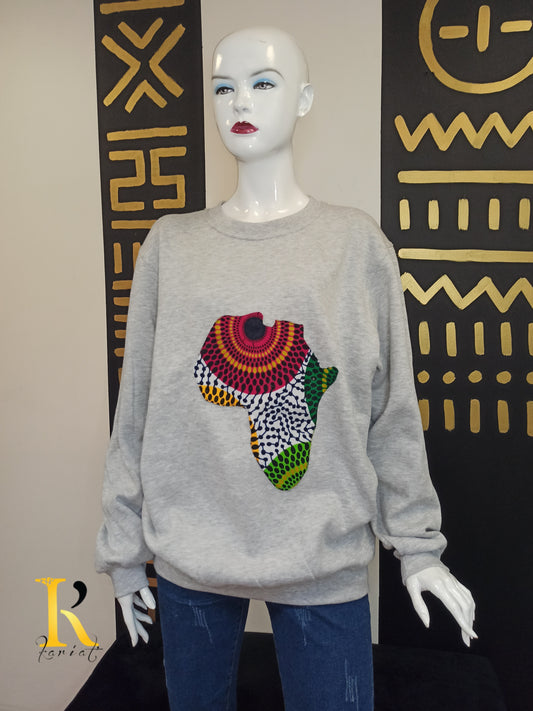 Sweat Mixte GRIS