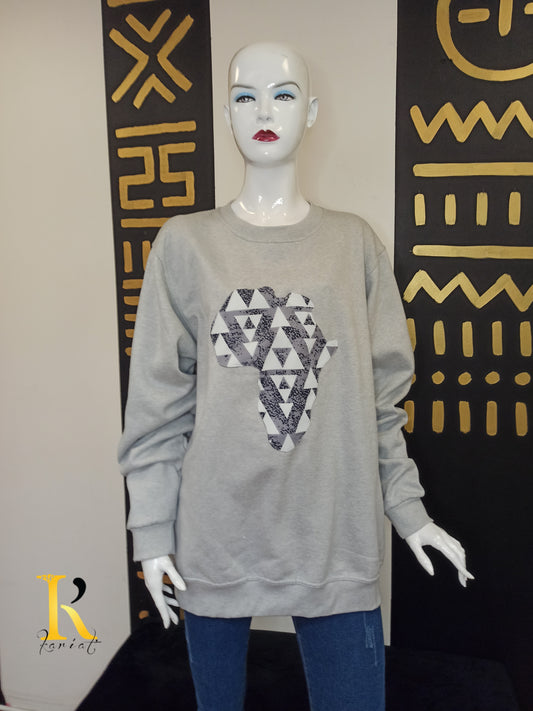 Sweat Mixte GRIS