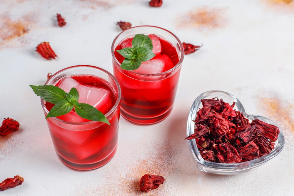 Fleurs d'hibiscus "BISSAP" bio et pure